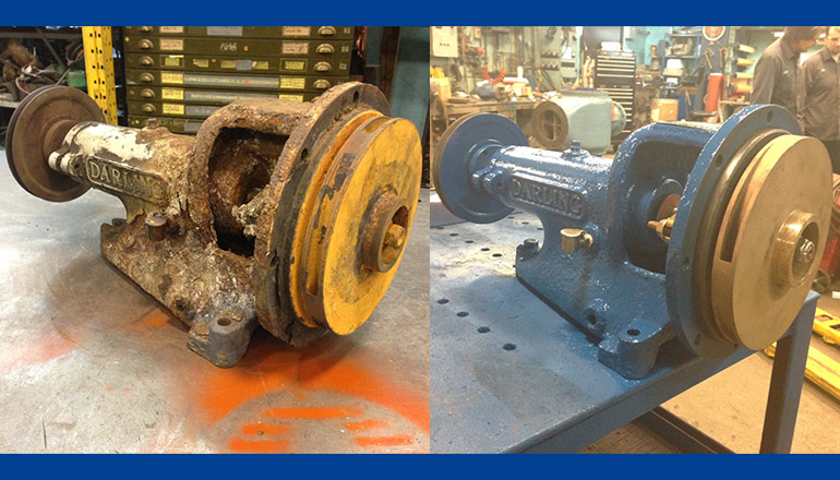 Pump Manufacturer Service Maintenance Pumps Rebuild and repair Commercial Industrial Residential Montreal Laval